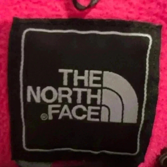 186. The North Face Pink Denali Fleece Pink/Grey Jacket size small - Picture 4 of 5
